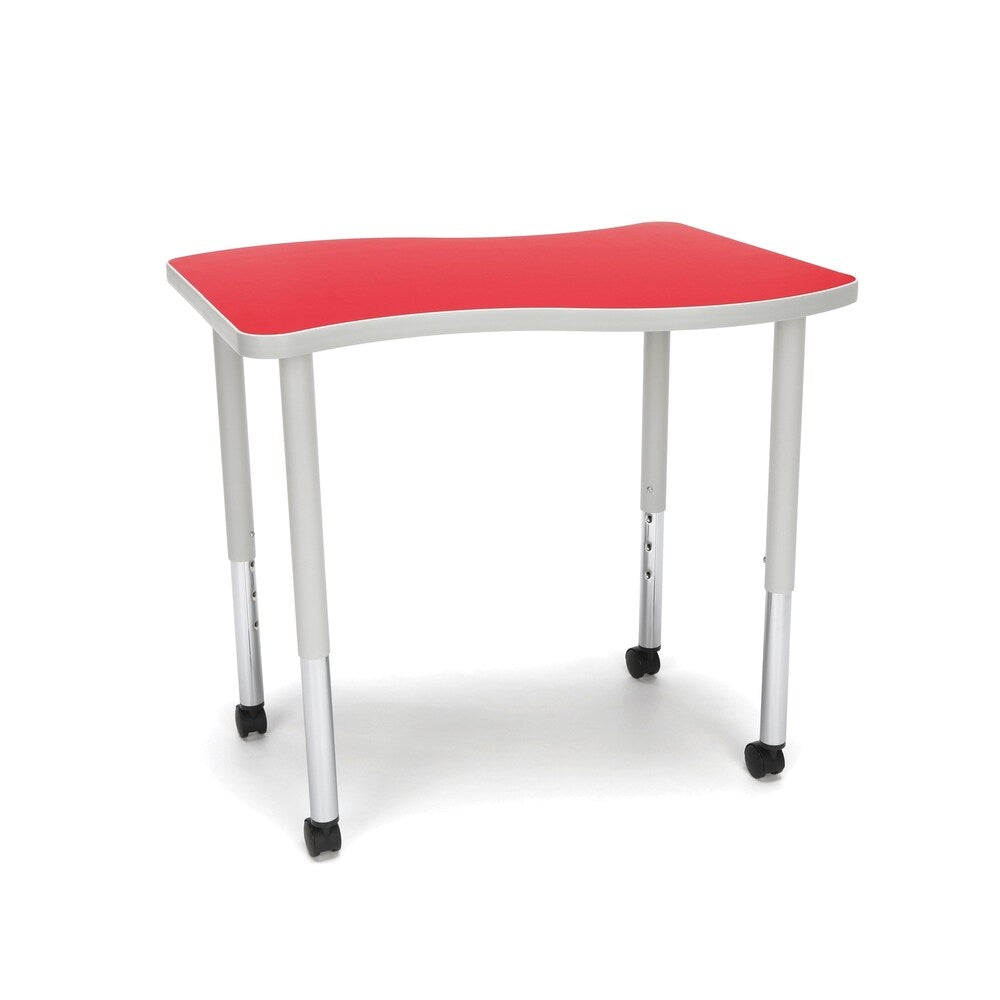 OFM Adapt Series Small Wave Table Height Adjustable Desk