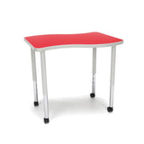 OFM Adapt Series Small Wave Table Height Adjustable Desk