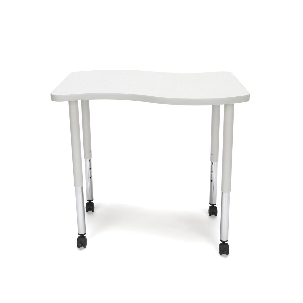 OFM Adapt Series Small Wave Table Height Adjustable Desk