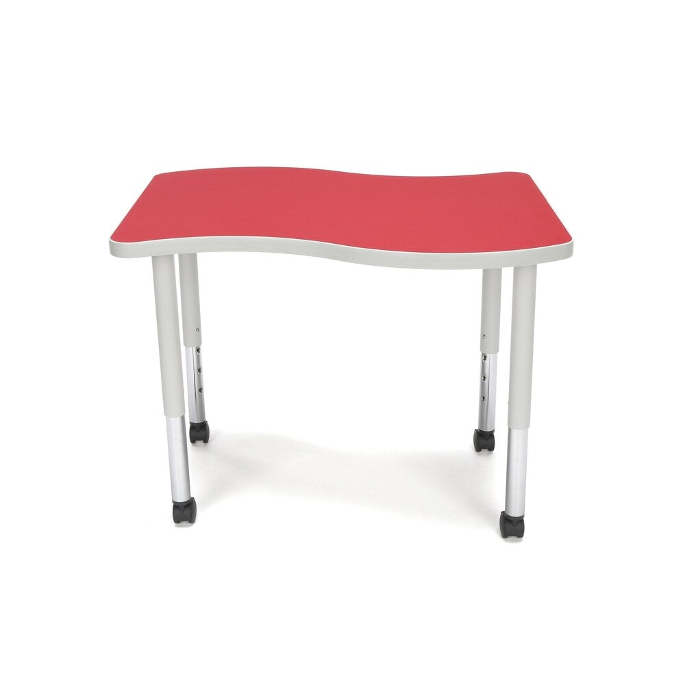 OFM Adapt Series Small Wave Table Height Adjustable Desk