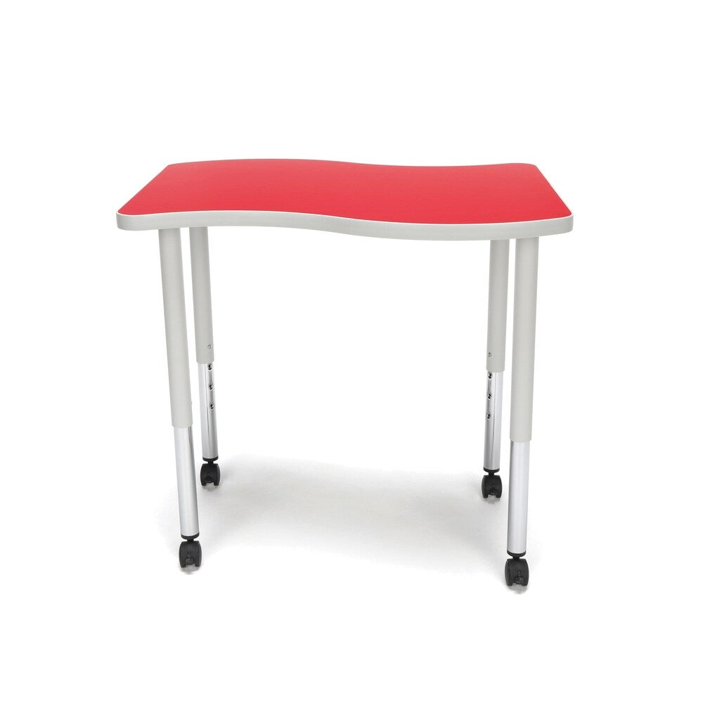 OFM Adapt Series Small Wave Table Height Adjustable Desk
