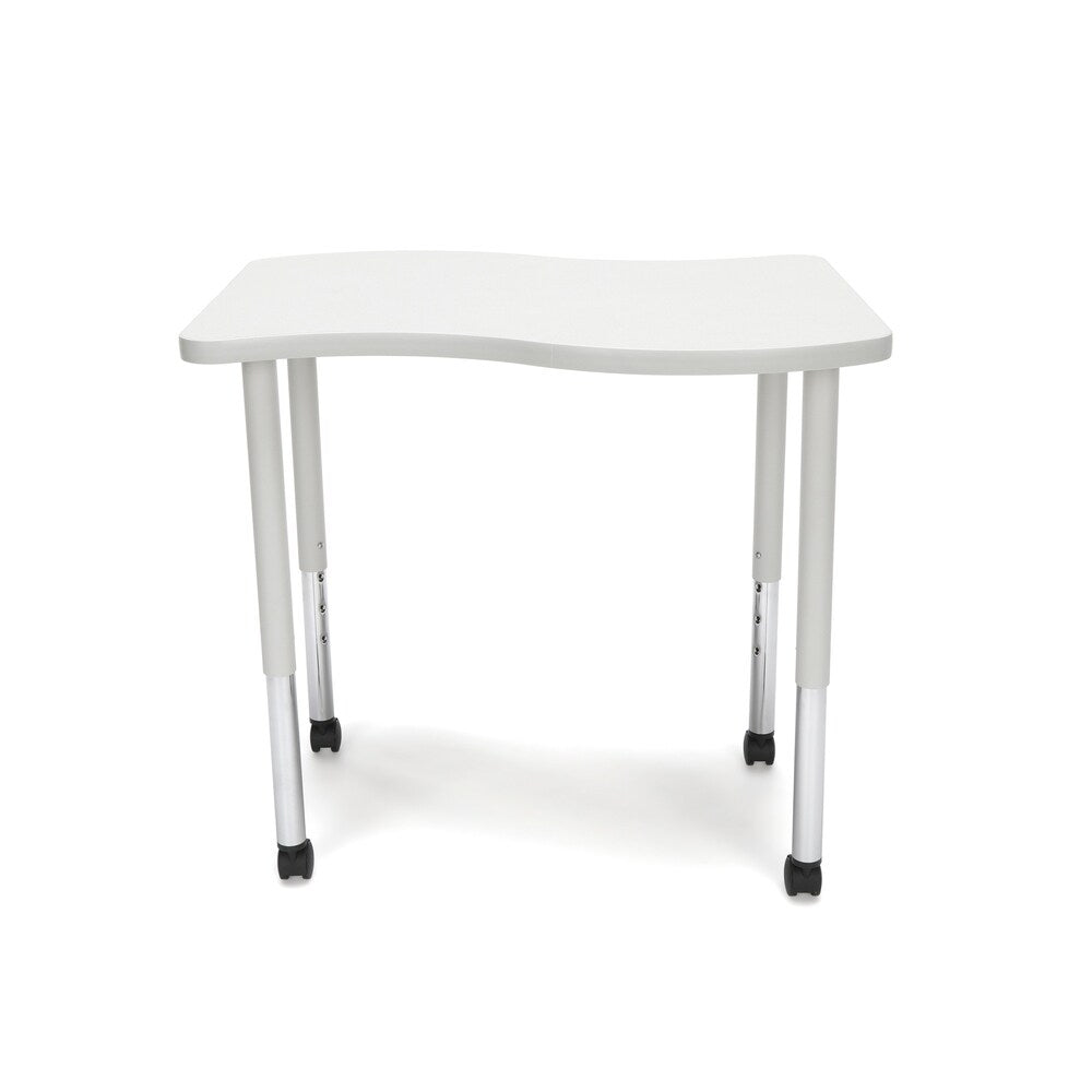 OFM Adapt Series Small Wave Table Height Adjustable Desk