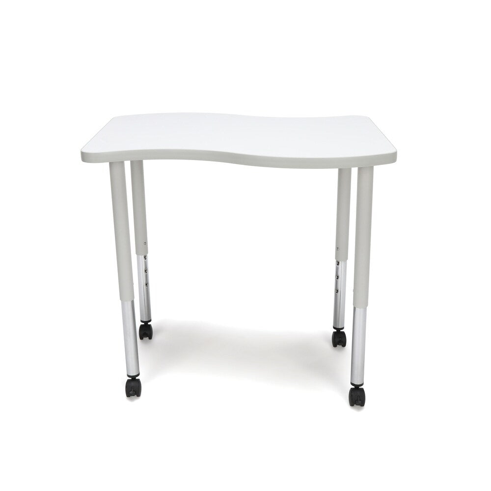OFM Adapt Series Small Wave Table Height Adjustable Desk