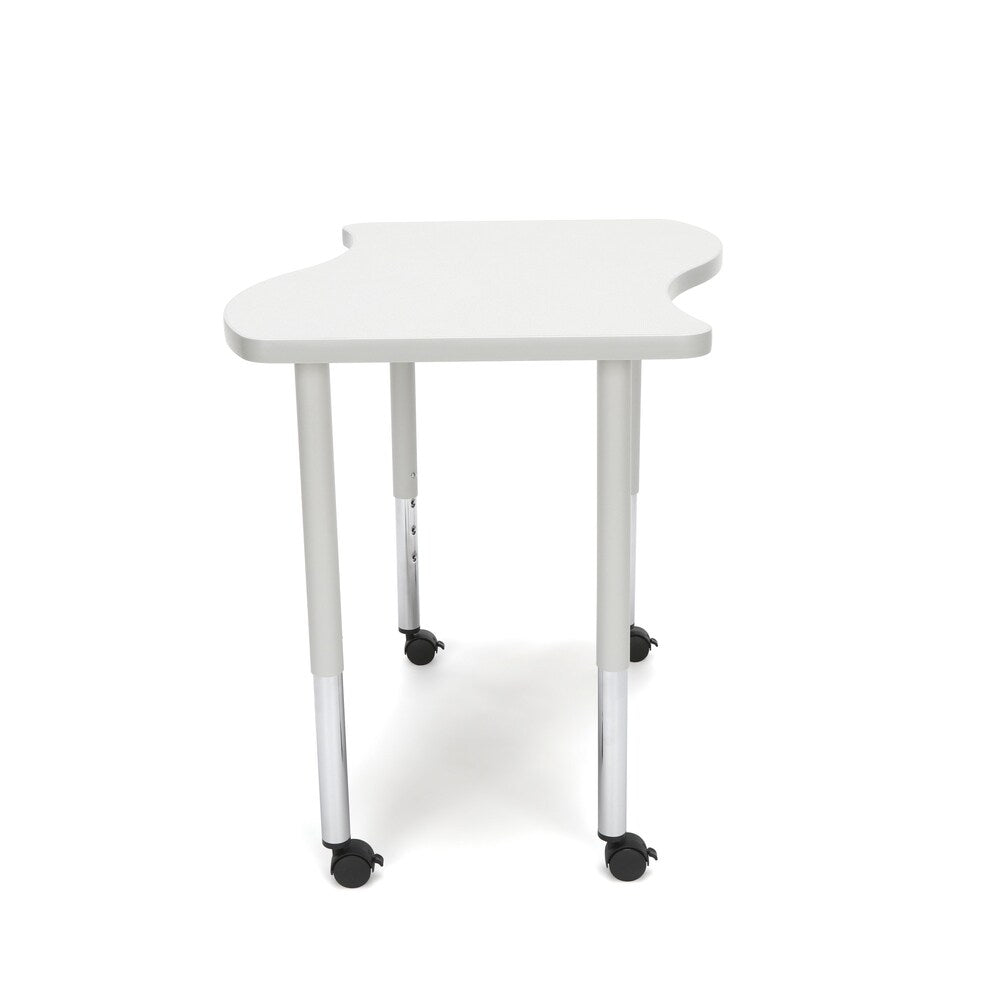 OFM Adapt Series Small Wave Table Height Adjustable Desk
