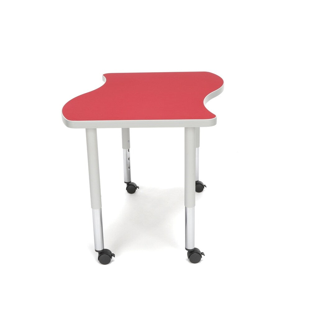 OFM Adapt Series Small Wave Table Height Adjustable Desk