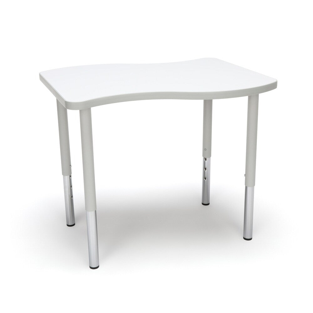 OFM Adapt Series Small Wave Table Height Adjustable Desk