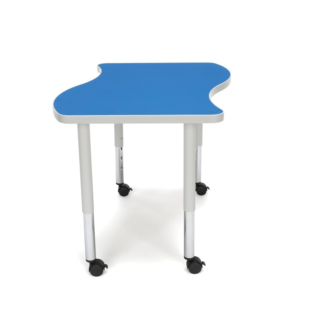 OFM Adapt Series Small Wave Table Height Adjustable Desk