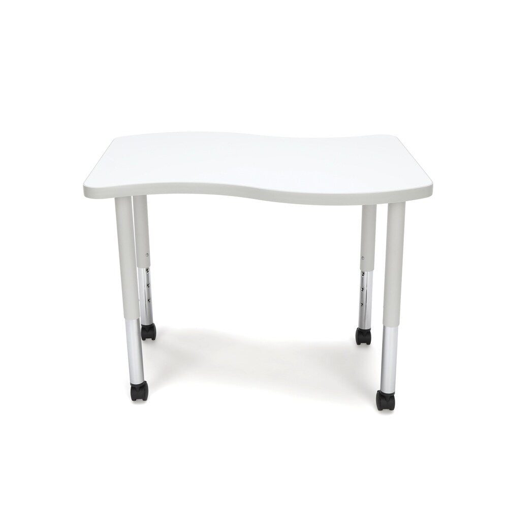 OFM Adapt Series Small Wave Table Height Adjustable Desk
