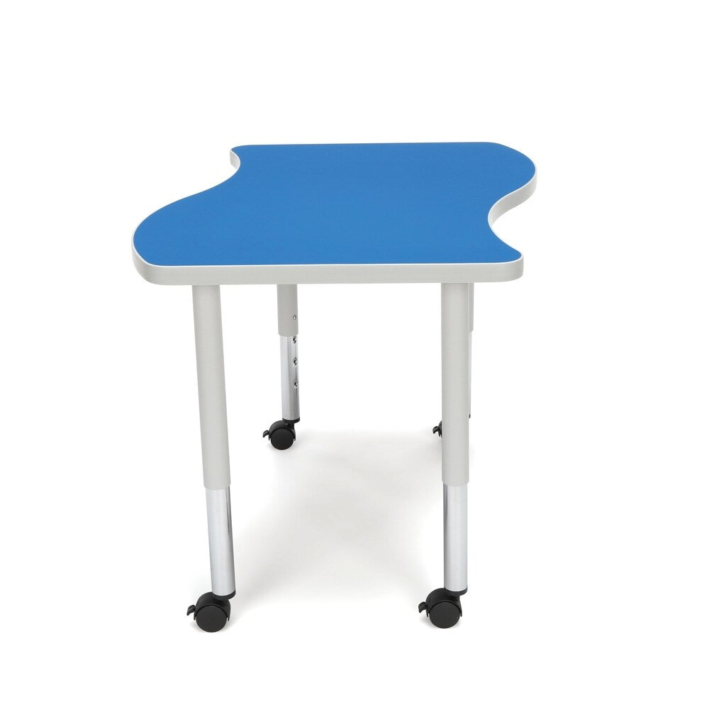 OFM Adapt Series Small Wave Table Height Adjustable Desk