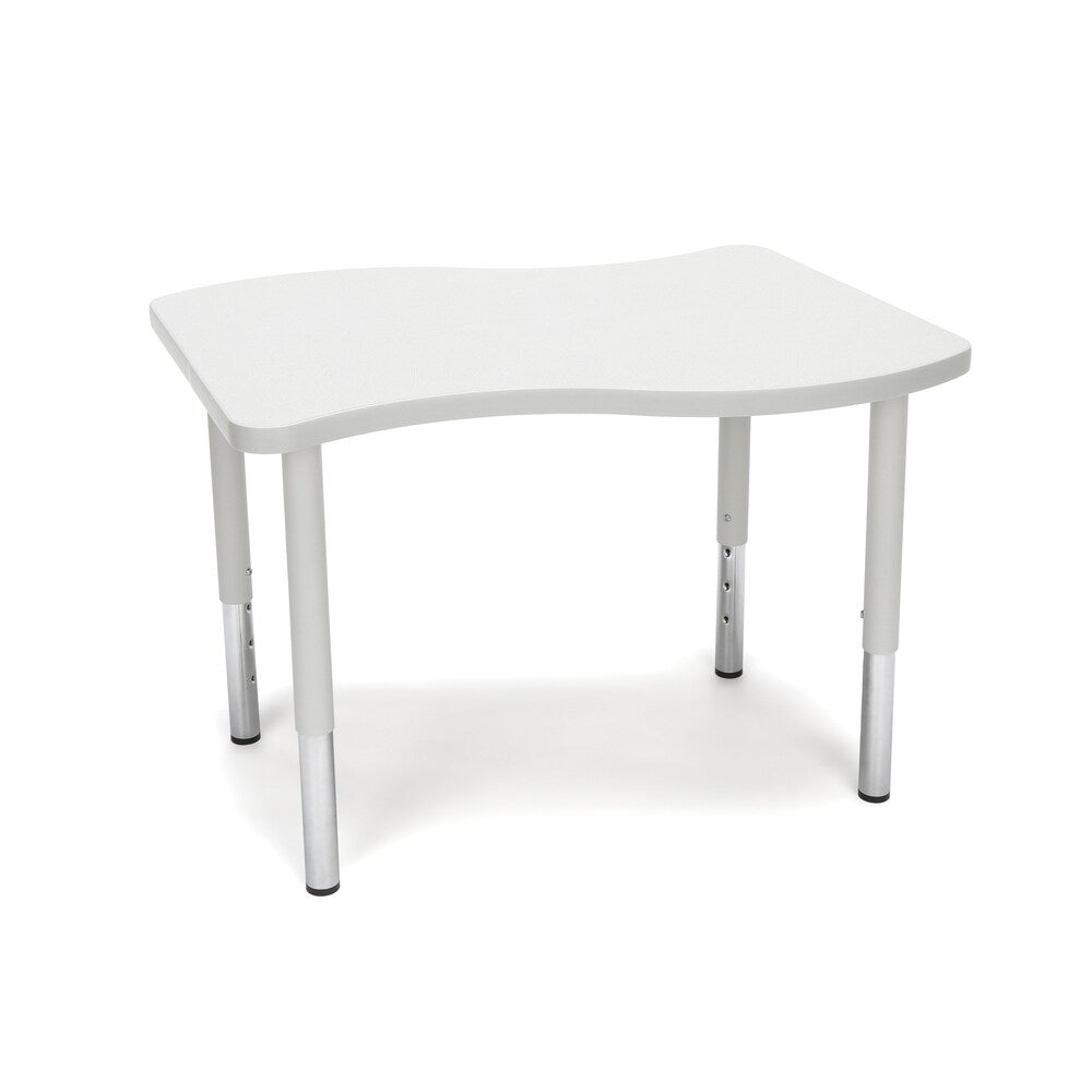 OFM Adapt Series Small Wave Table Height Adjustable Desk