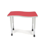 OFM Adapt Series Small Wave Table Height Adjustable Desk