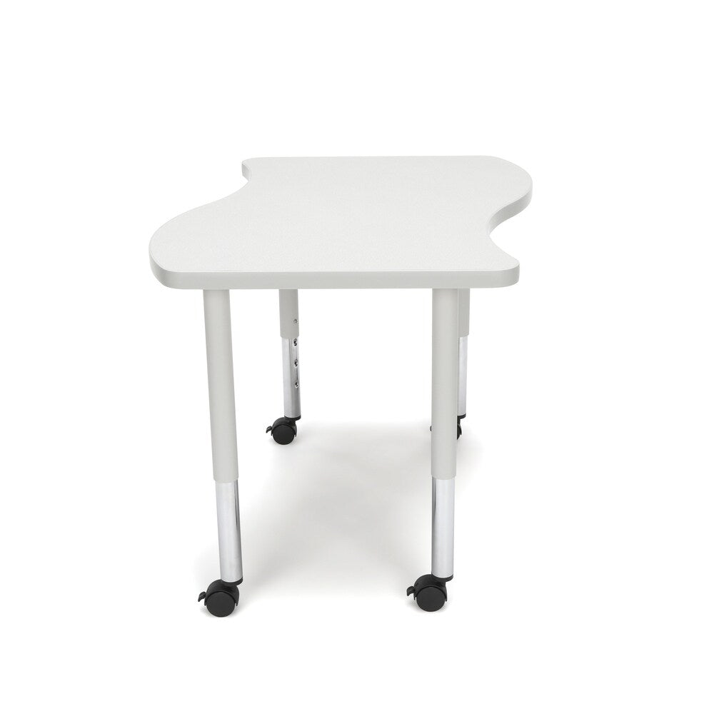 OFM Adapt Series Small Wave Table Height Adjustable Desk