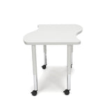 OFM Adapt Series Small Wave Table Height Adjustable Desk