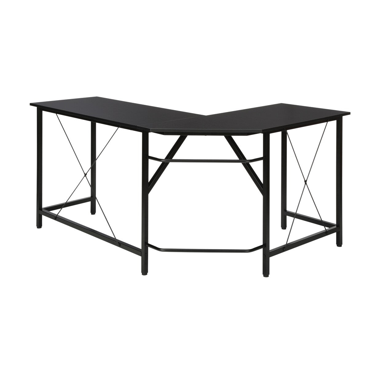 OFM Essentials Collection 58" Modern L-Shaped Corner Desk (ESS-1060)