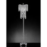 OK Lighting Rain Metal Floor Lamp