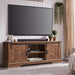 Farmhouse Wood TV Stand, Rustic Entertainment Center, Console Cabinet - n/a