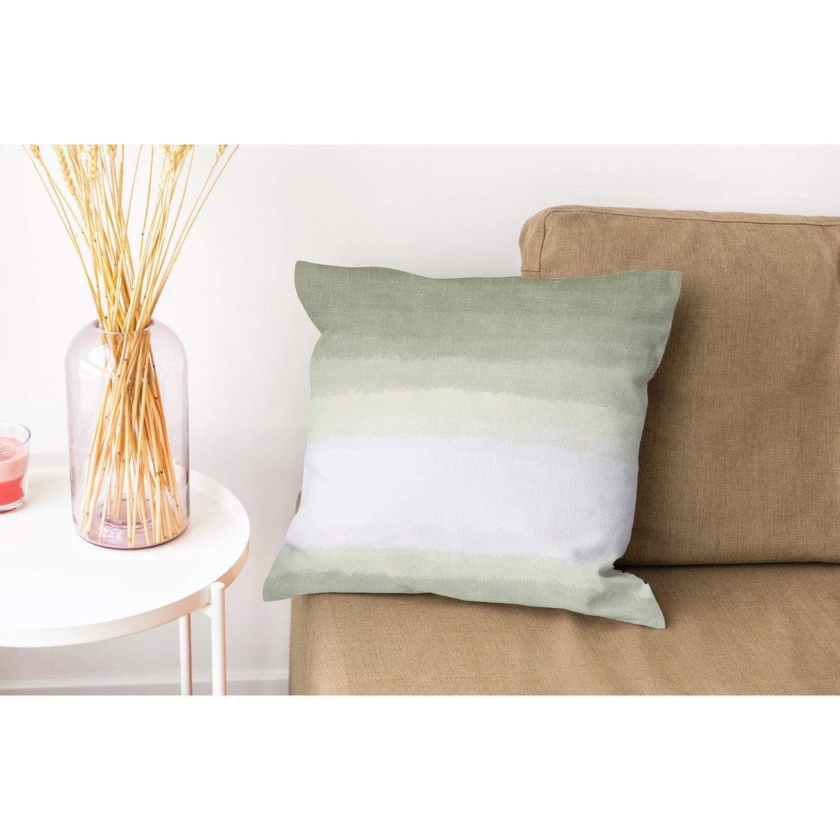 OMBRÉ SAGE Accent Pillow By Kavka Designs