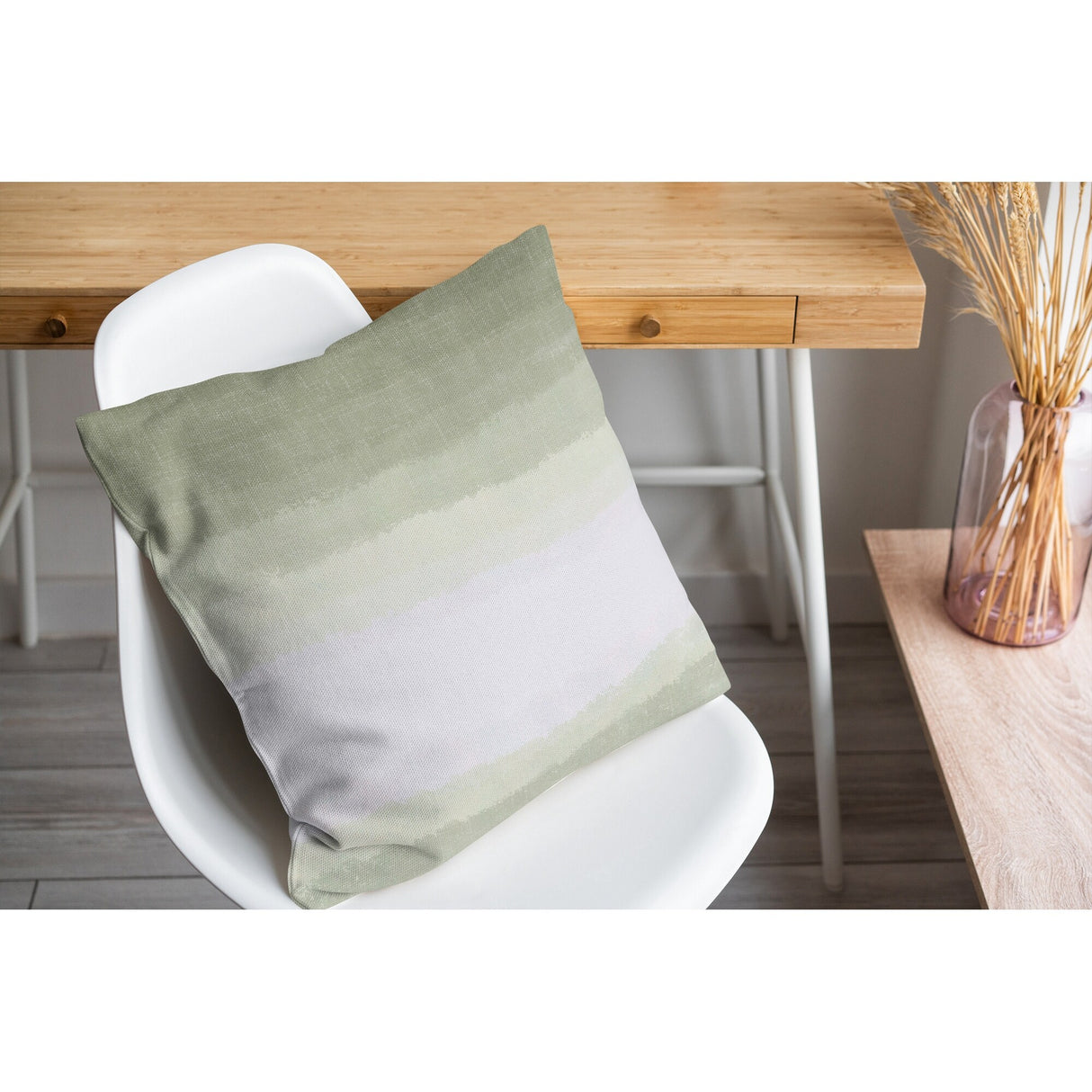 OMBRÉ SAGE Accent Pillow By Kavka Designs