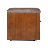 OS Home and Office Furniture Industrial Collection Roll About File with Cushioned Seat