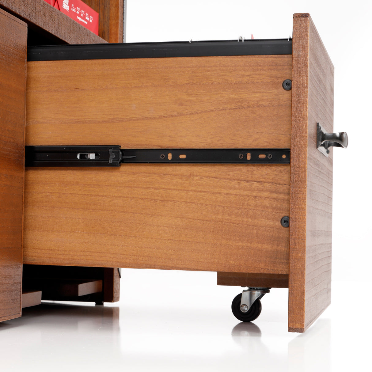 OS Home and Office Furniture Industrial Collection Machine Stand with Two Large File Drawers