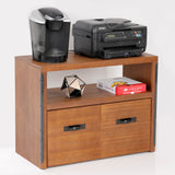 OS Home and Office Furniture Industrial Collection Machine Stand with Two Large File Drawers