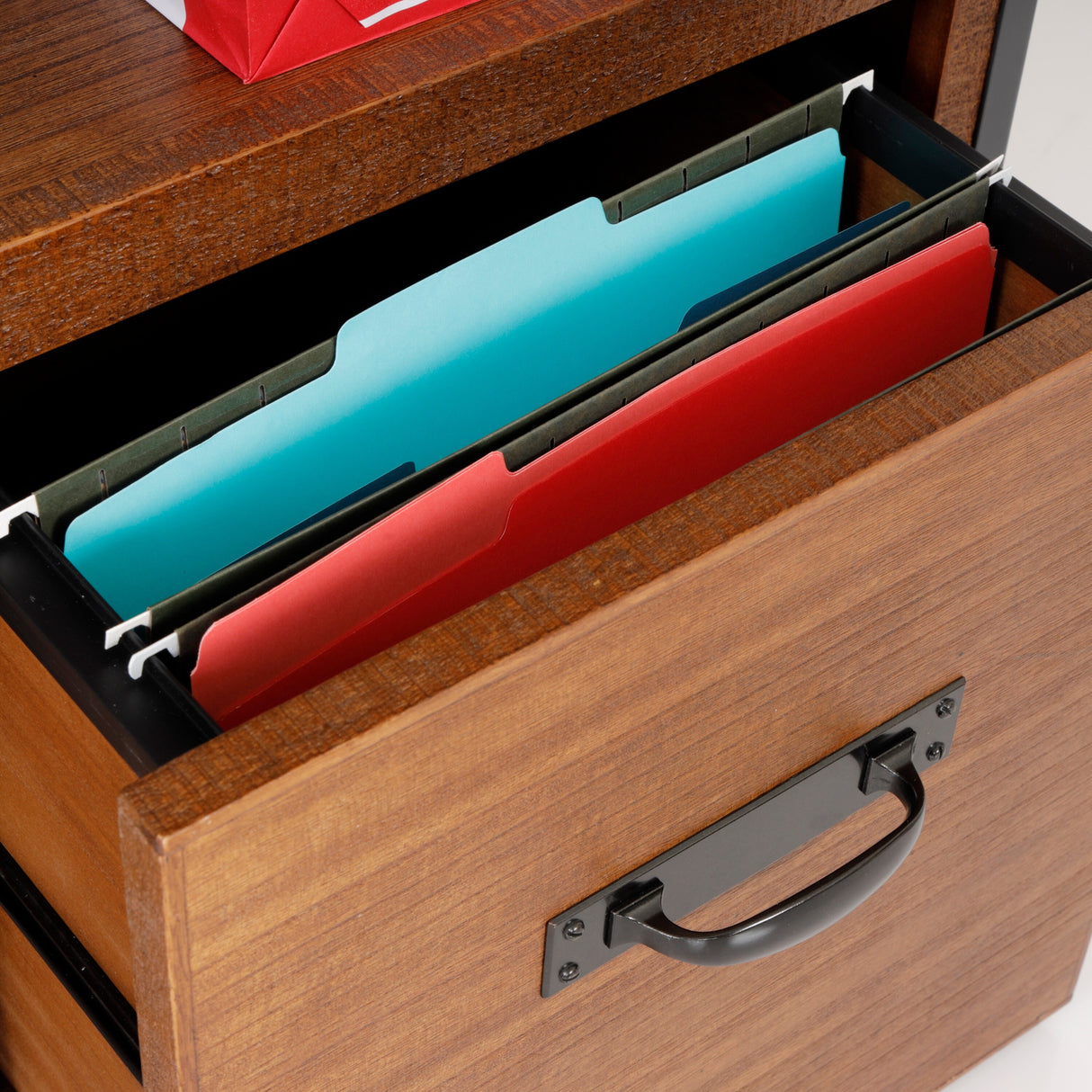 OS Home and Office Furniture Industrial Collection Machine Stand with Two Large File Drawers