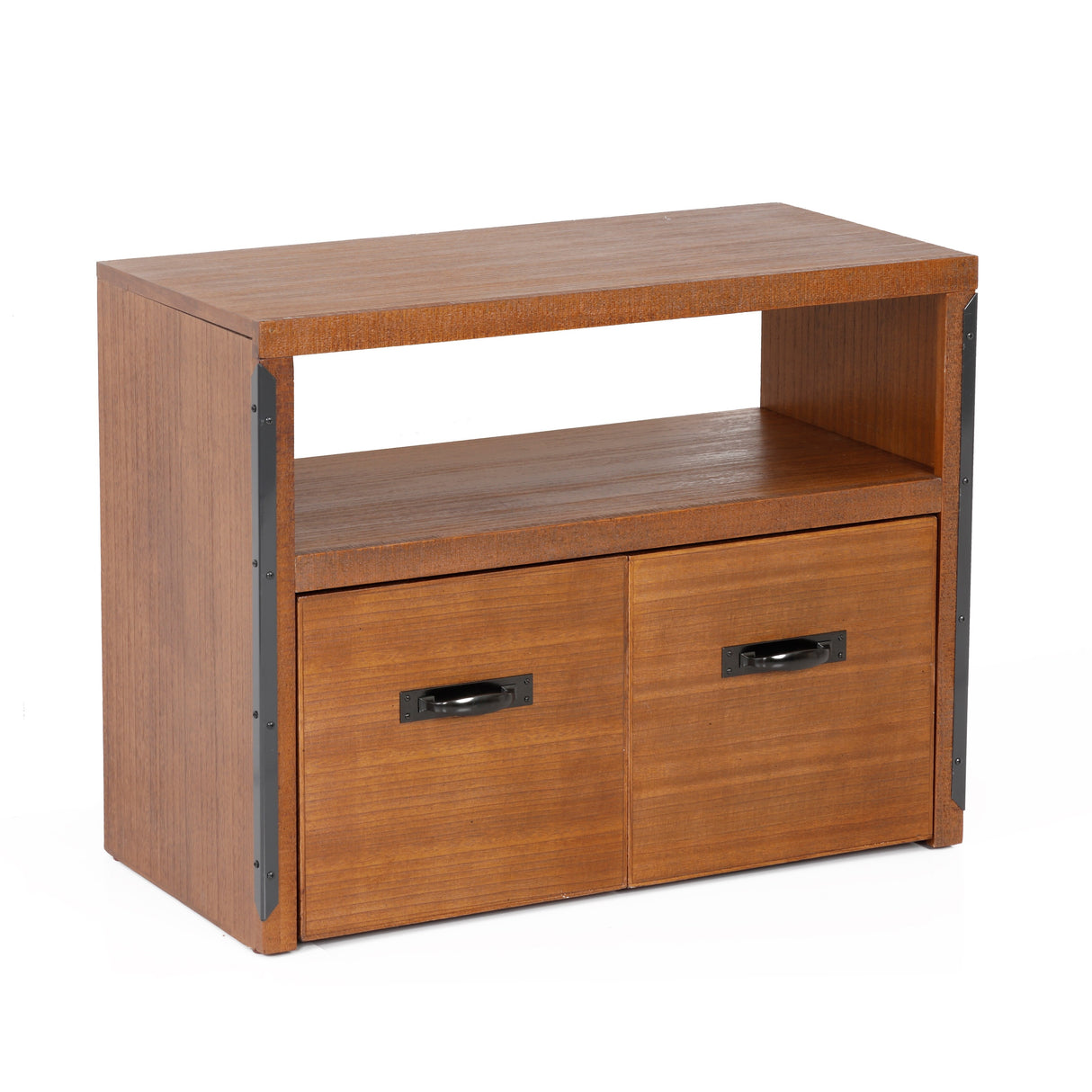 OS Home and Office Furniture Industrial Collection Machine Stand with Two Large File Drawers