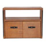 OS Home and Office Furniture Industrial Collection Machine Stand with Two Large File Drawers