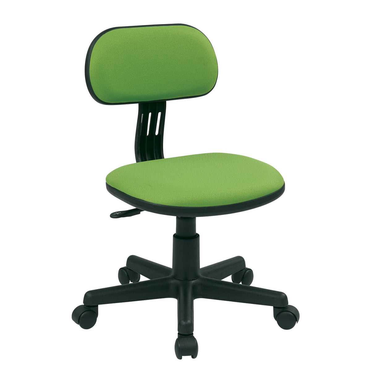 OS Home and Office Furniture Model Student Task Chair in Green Fabric