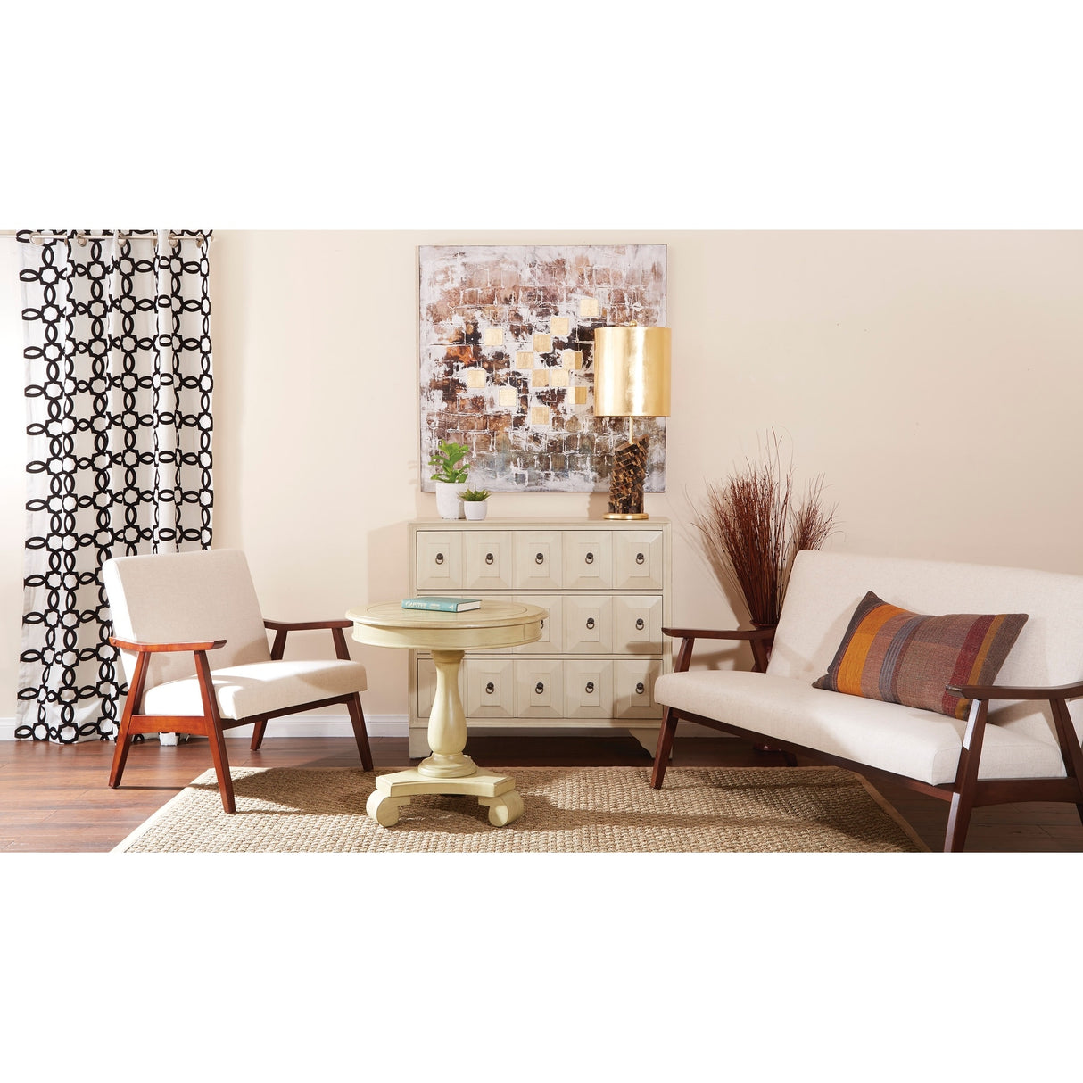 OS Home and Office Furniture Model Swivel Stool 30" with Slatted Back in Antique Grey Finish