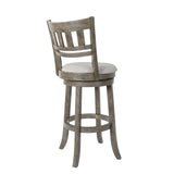 The Gray Barn McNiven 30-inch Swivel Stool with Slatted Back
