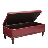 OSP Home Furnishings Caldwell Storage Ottoman