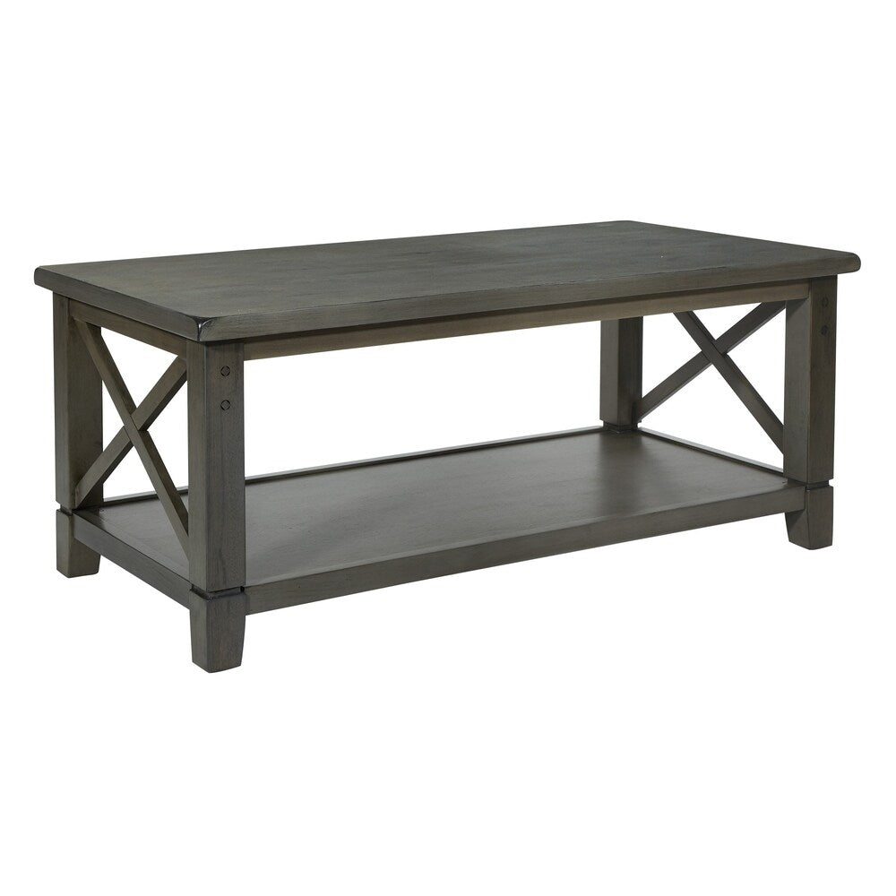 Hillsboro Coffee Table in Grey Wash