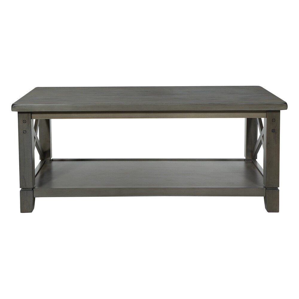 Hillsboro Coffee Table in Grey Wash