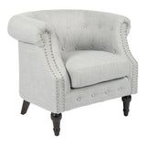 Eleanor Tufted Tub Chair