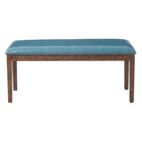 Langston Bench with Antique Bronze Nail Heads