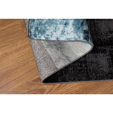 World Rug Gallery Abstract Polypropylene Machine-Made Circle Area Rug