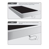 Select Luxury 10-inch Medium Firm Gel Memory Foam Mattress and Foundation Set