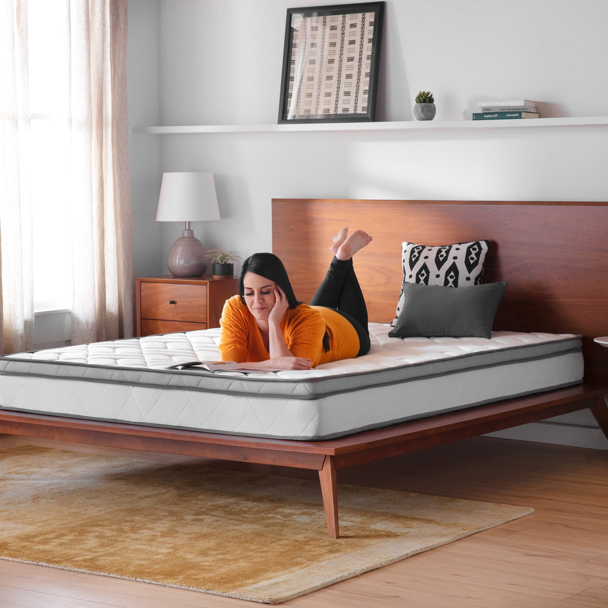OSleep 8-inch Memory Foam and Innerspring Hybrid Mattress