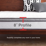 OSleep 8-inch Memory Foam and Innerspring Hybrid Mattress