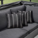 OVE Decors Long Island 5-Piece Multi Configuration Daybed in Gray