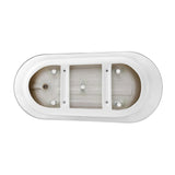 OVE Decors Rachel 70 in. White Acrylic Bathtub with included Satin Nickel and Chrome Hardware