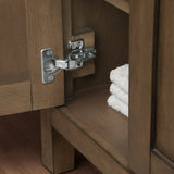 OVE Decors Tahoe 60 in. Almond Latte Vanity with 2 Mirrors included