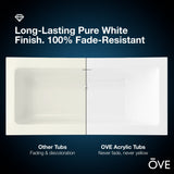 OVE Decors Terra 70-inch Freestanding Acrylic Bathtub