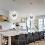 OYIPRO Modern Firework Sputnik Chandelier Crystal Pendant Lighting