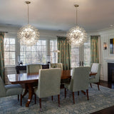 OYIPRO Modern Firework Sputnik Chandelier Crystal Pendant Lighting