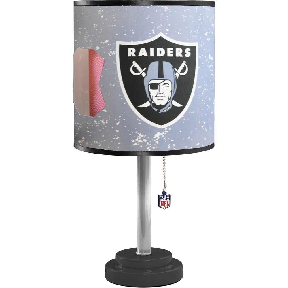 Oakland Raiders Table Lamp