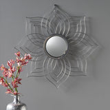 Oakley Floral Wall Mirror by Christopher Knight Home