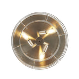 Oaks Aura 42-In Industrial 3-blade retractable Ceiling Fan with Remote Control
