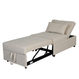 Oaks Aura Multifunctional Single Sofa Bed, Multicolour Choice Folding Ottoman Sofa Bed